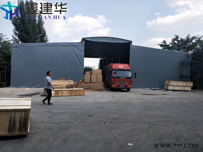 专业定制雨棚户外帐篷大排档雨棚移动折叠帐篷图2