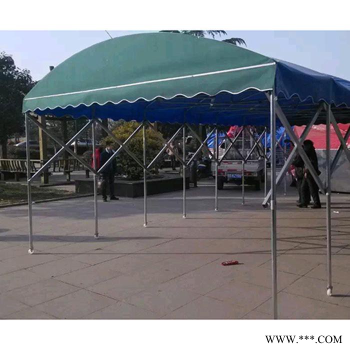 杰之泰齐全 伸缩雨蓬 推拉移动式车棚折叠车棚户外停车篷活动帐篷太阳伞 推拉帐篷图3