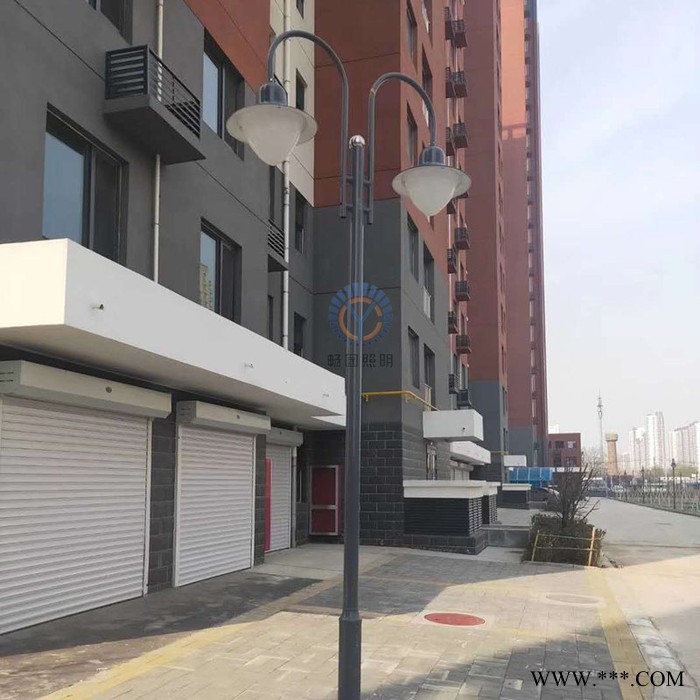 畅园cyzm铸铝庭院灯 铝型材庭院灯 单头庭院灯 小区庭院灯图8