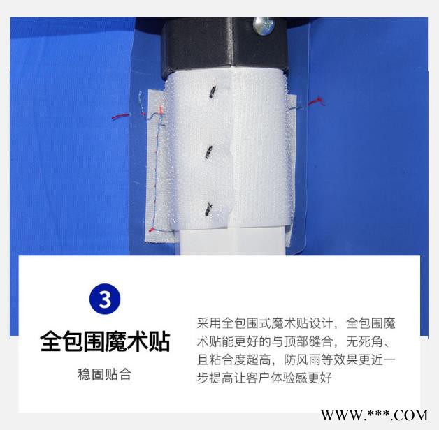 山东临沂帐篷**鹏宇移动六棱六角双开关帐篷临沂广告帐篷3*3定制折叠帐篷图4