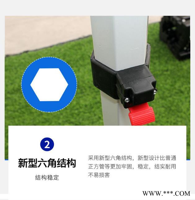 山东临沂帐篷**鹏宇移动六棱六角双开关帐篷临沂广告帐篷3*3定制折叠帐篷图6
