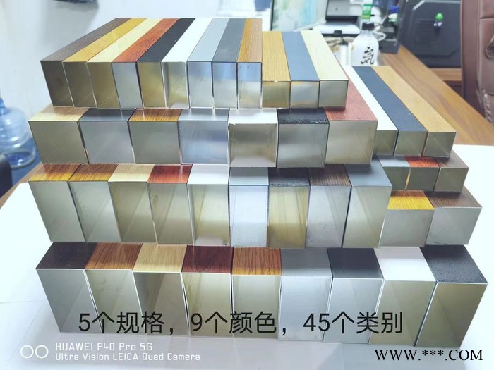 装饰铝型材方通 吊顶铝格栅办公室修装吊顶材料 佛山铝材厂家图2