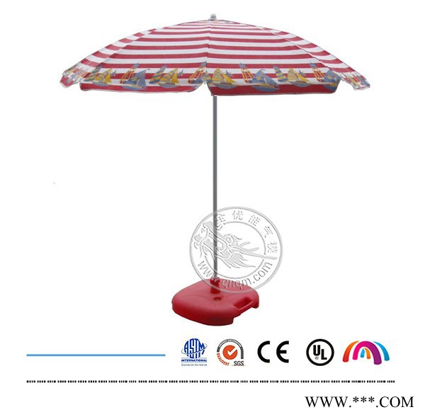 全优能供应户外太阳伞遮阳伞 海边沙滩伞 牛津布遮阳防雨防风广告伞定做图3