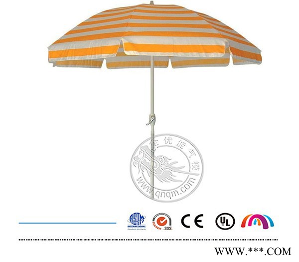 全优能供应户外太阳伞遮阳伞 海边沙滩伞 牛津布遮阳防雨防风广告伞定做图2