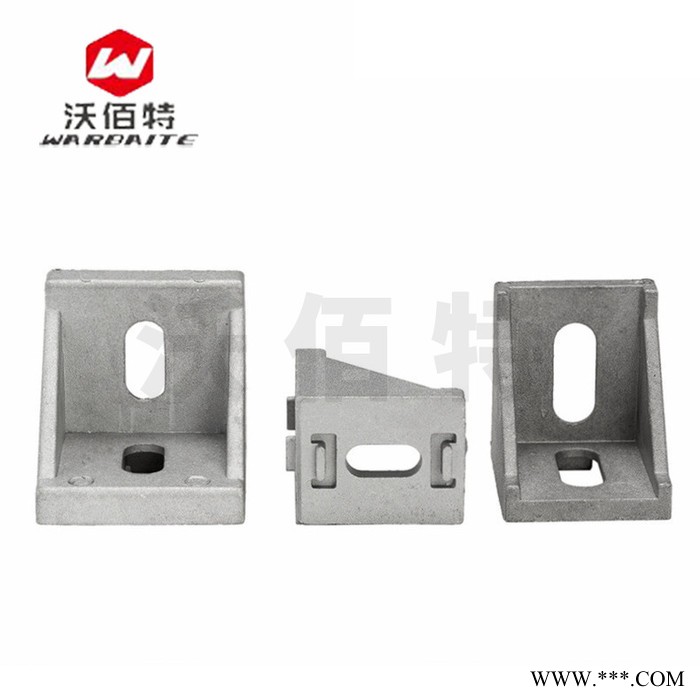铝型材配件连接件固定件欧标加厚重型角码支架铝合金角件20406080图3