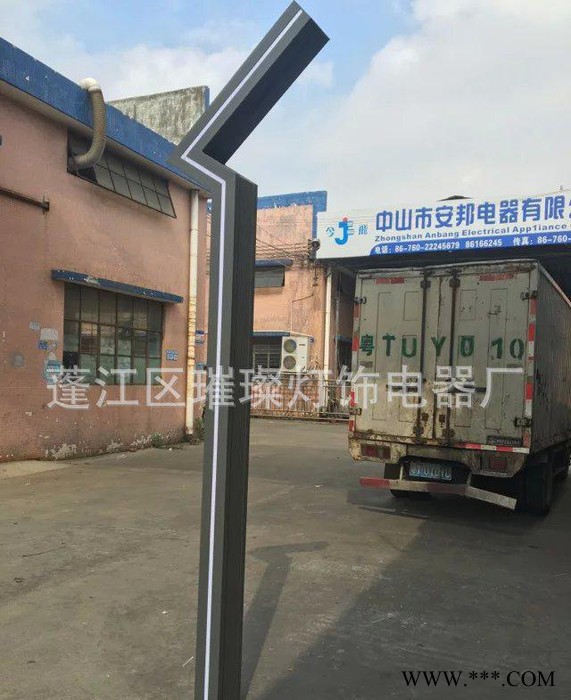 璀璨 CC-077 方形铝制庭院灯 景观灯铝型材 led灯图1