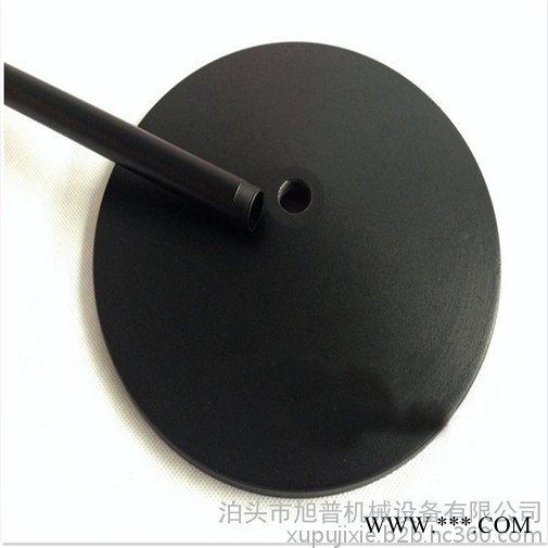 铸铁圆盘底座 太阳伞教练杆底座 标志牌广告牌圆形铸铁底座 手机相机支架配重底座图4