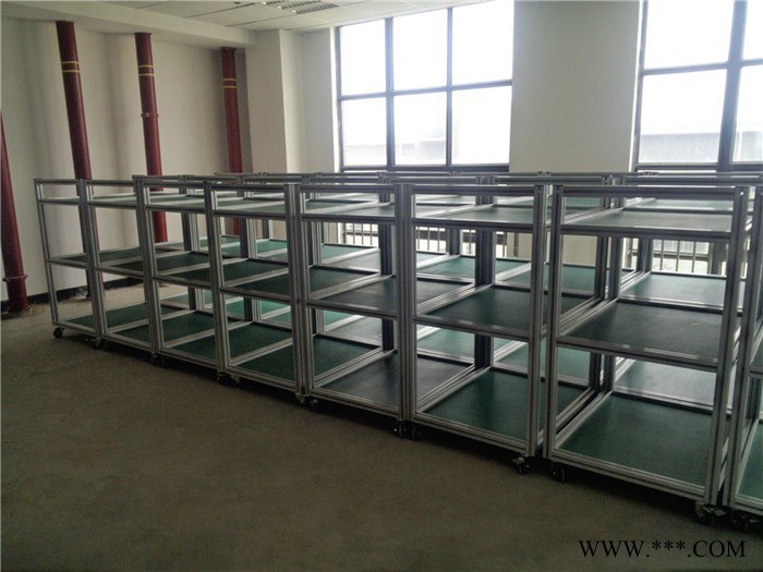庭轩 防静电操作台 铝型材组装防静电工作台桌子 防静电工作台 铝型材组装 实力厂家直供图2