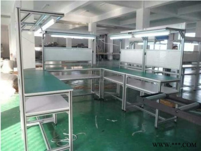 庭轩 防静电操作台 铝型材组装防静电工作台桌子 防静电工作台 铝型材组装 实力厂家直供图3