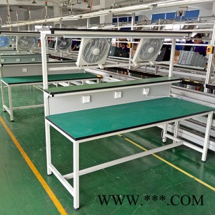 流水线工作台 不锈钢钳工桌 铝型材操作台 铁铸平台 厂家批发图5