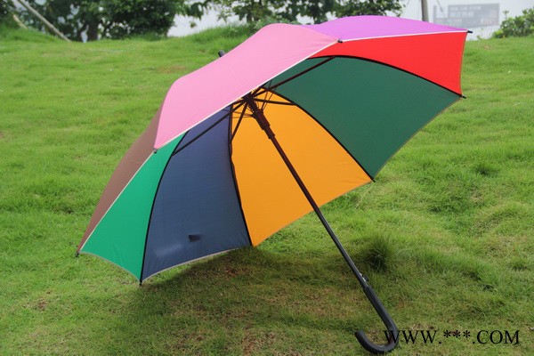 供应中益高尔夫雨伞上海礼品伞|长柄伞| 雨具批发| 高尔夫伞 高尔夫彩虹伞太阳伞，长伞，自动伞，中益伞，雨伞批发图2