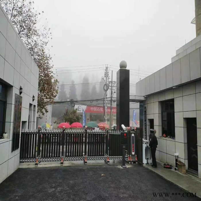 南天瑞森工厂电动门厂家 供应 自动电动门 铝型材伸缩门 不锈钢伸缩门 安装维修