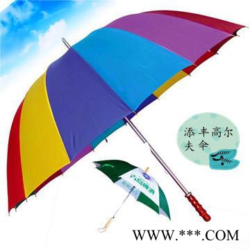 深圳添丰付刚觉得做好一把高尔夫商务礼品伞，高尔夫广告太阳伞还真得下真功夫。添丰雨伞厂的同志尚需努力！图2