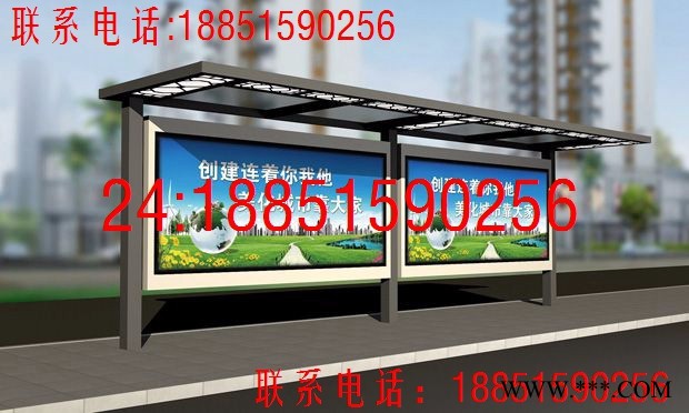 腾景TJ2016铝型材候车亭生产，不锈钢候车亭生产厂家，氟碳漆候车亭生产制造图1