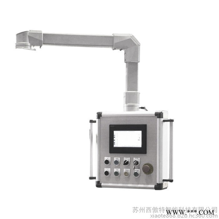 铝型材铝合金触摸屏吊臂电控箱人机界面悬臂控制箱悬挂臂连接件图2