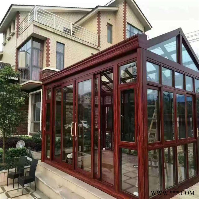 富洋  铝型材阳光房  钢构阳光房  平移阳光房    天津可上门安装图5