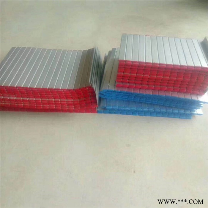 德康DK-005 铝型材防护帘 机床防护帘批发 机床导轨防护帘图2