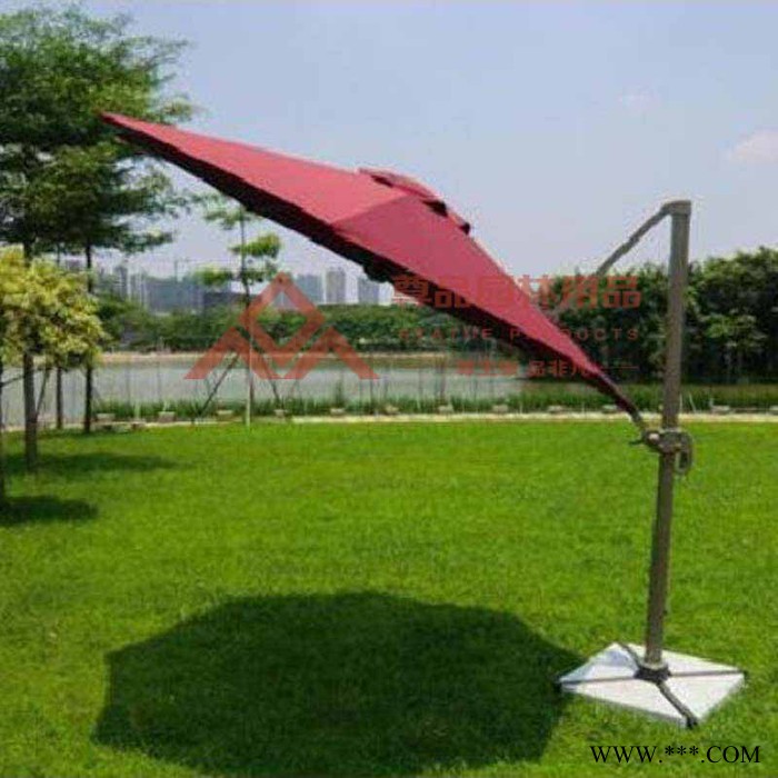 东莞** 户外太阳伞遮阳伞  庭院遮阳伞 **侧立庭院遮阳伞图3