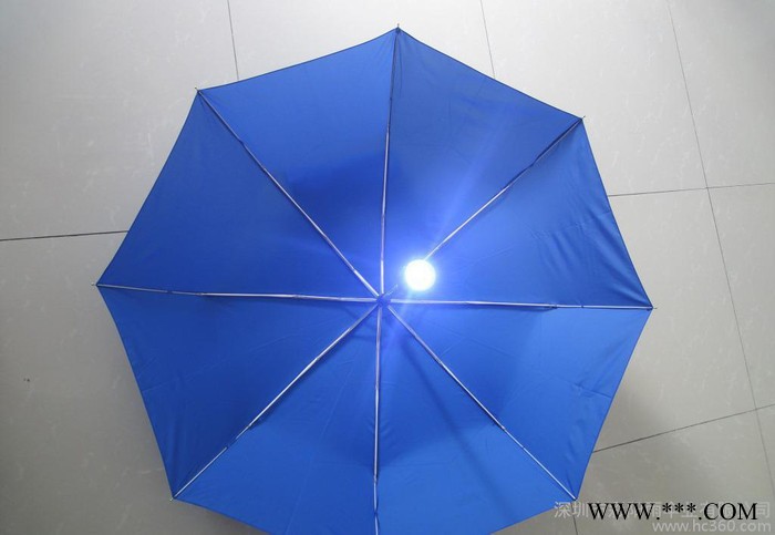 三折折叠全自动开收LED灯伞广告礼品伞户外遮阳晴雨太阳伞商务伞图3