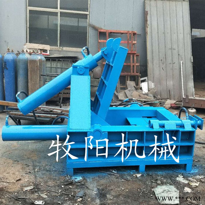 废品回收易拉罐金属压块机 铝型材下脚料压块机图5