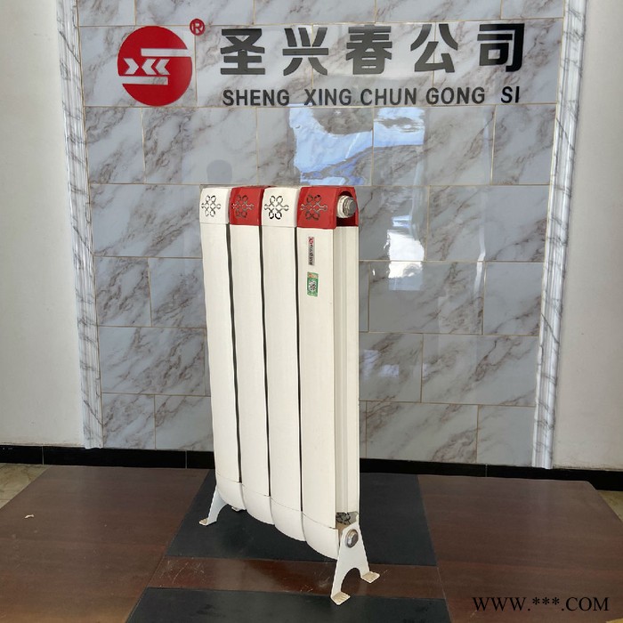 圣兴春 钢铝型材暖气片 钢铝复合7575散热器 钢铝复合暖气片图5