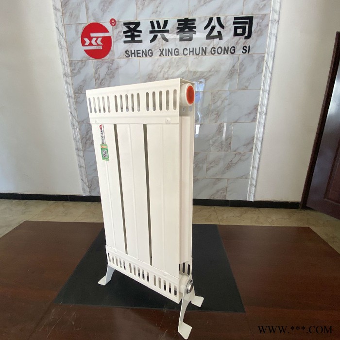 圣兴春 钢铝型材暖气片 钢铝复合7575散热器 钢铝复合暖气片图4
