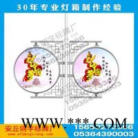 定制铝型材结实耐用双面导向灯箱 制造品质包柱广告牌图1