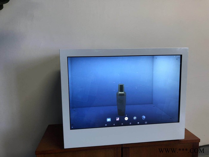 惠华电子HH0220-L01 透明屏  22寸透明液晶储物展示屏  广告展示柜，透明液晶广告机图2
