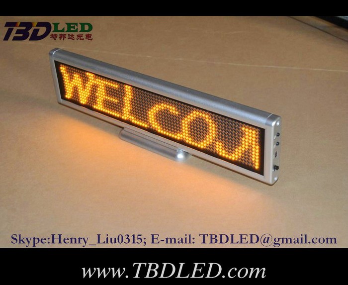 led电子显示屏LED桌面台屏LED会议屏LED展示屏LED名片屏图1
