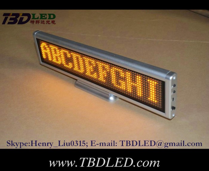 led电子显示屏LED桌面台屏LED会议屏LED展示屏LED名片屏图2