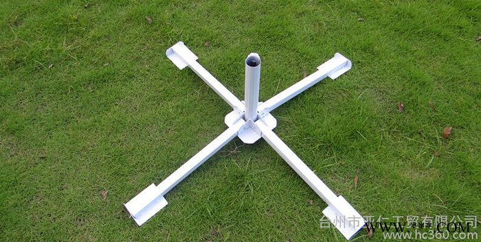 户外遮阳伞座 太阳伞底座 四角伞底座 折叠便携式铁架伞座 铁伞座图3