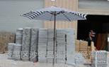 户外庭院伞 手摇中柱休闲座椅伞 遮阳防雨太阳伞 8股防风