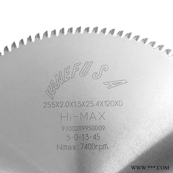 兼房 切铝锯片 TCT锯片 铝合金锯片 高速锯片 钨钢锯片 255*2.0*1.5*25.4*120*D