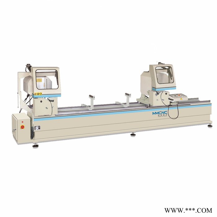明美 LJZ2-450X3600 铝塑型材高效45°双头切割锯 铝型材双头切割锯  45°双头切割锯 双头锯图1