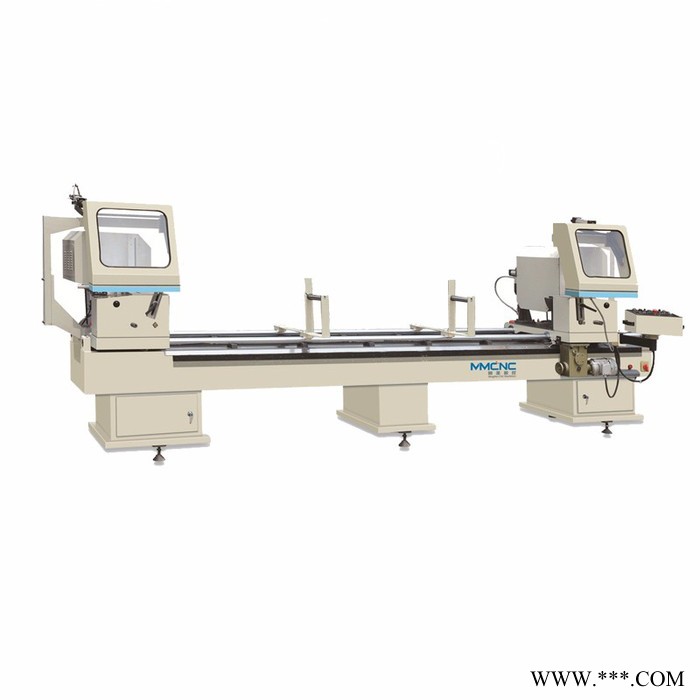 明美 LJZ2-450X3600 铝塑型材高效45°双头切割锯 铝型材双头切割锯  45°双头切割锯 双头锯图4