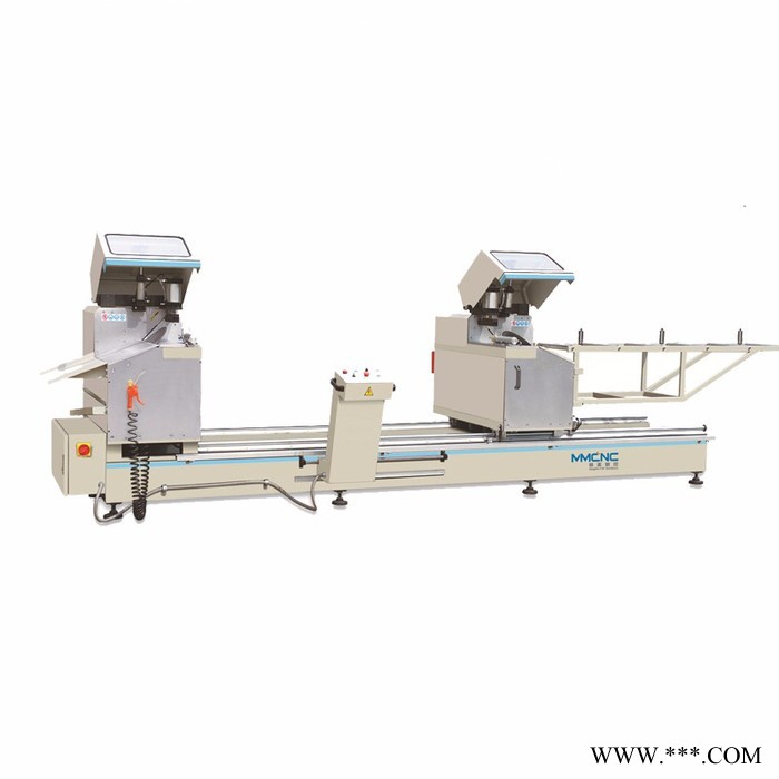 明美 LJZ2-450X3600 铝塑型材高效45°双头切割锯 铝型材双头切割锯  45°双头切割锯 双头锯图2