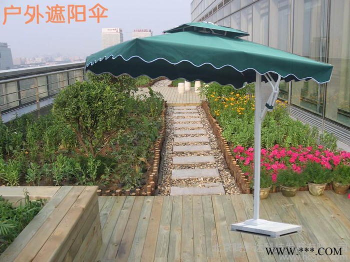 户外遮阳伞广告伞帐篷防紫外线太阳伞沙滩伞摆摊伞折叠庭院单边伞图3