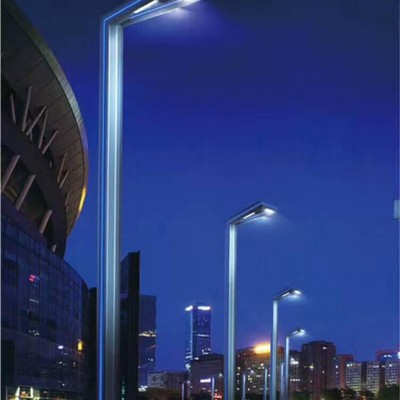现货批发铝型材庭院灯 LED方形庭院灯户外园林景观灯小区道路照明