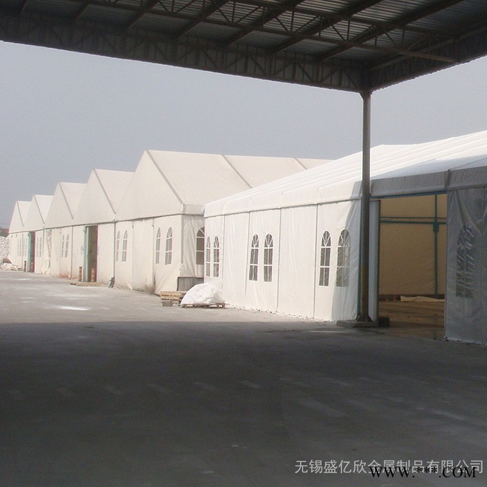 批发 大型移动仓储篷房 仓储车展临时可拆卸搭建帐篷房 钢架铝型材蓬房 CYQ201907图4