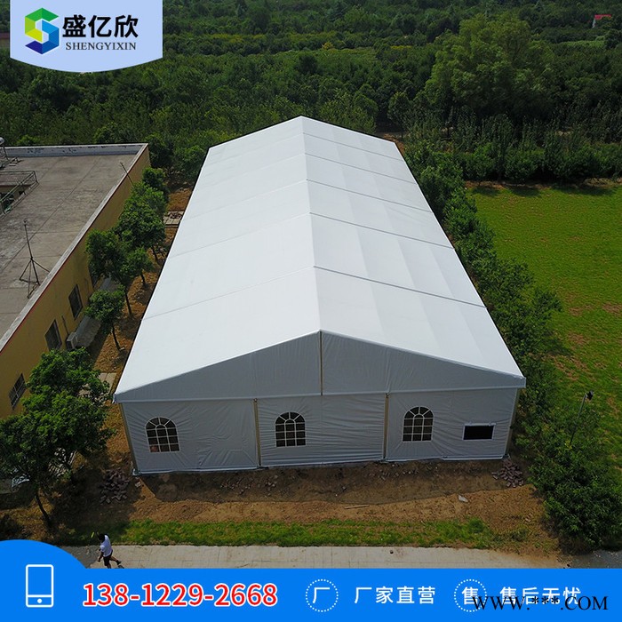 批发 大型移动仓储篷房 仓储车展临时可拆卸搭建帐篷房 钢架铝型材蓬房 CYQ201907图3