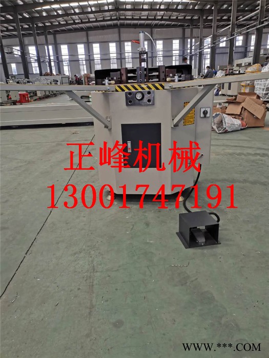 断桥铝门窗设备厂家铝塑门窗设备铝型材组角机挤角机撞角机图1