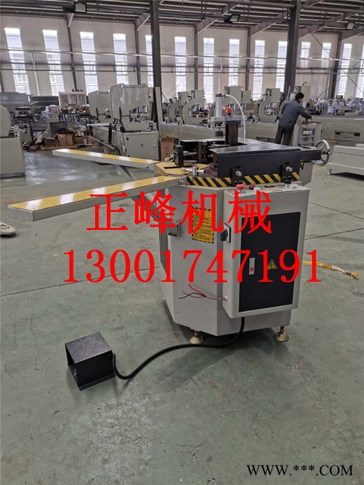 断桥铝门窗设备厂家铝塑门窗设备铝型材组角机挤角机撞角机图2