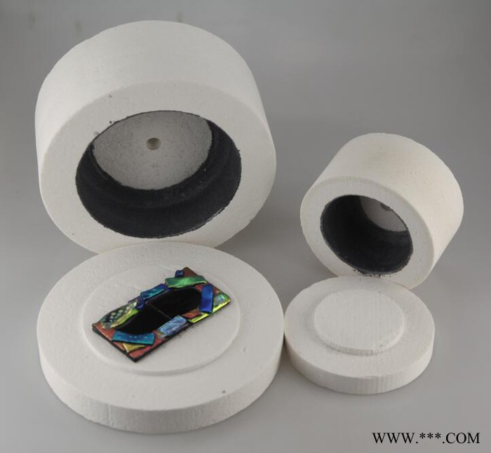 曼德1707006-7-2DIY工具 铝型材切割机飞研自动化热熔玻璃切块250克装黑底白六角星图案玻璃珠饰品配件图5