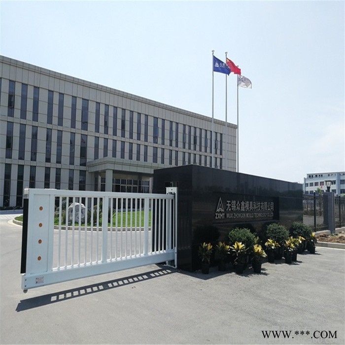 南天瑞森 智能悬浮门 电动铁大门价格 电动折叠门 铝型材定制图6