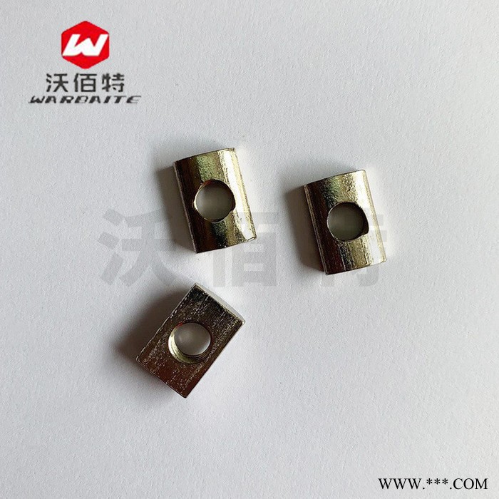 半圆螺母 罩机螺母 长方形螺母 3030/4040国标铝型材配件图3