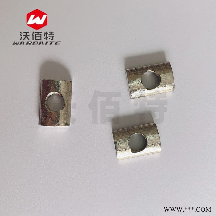 半圆螺母 罩机螺母 长方形螺母 3030/4040国标铝型材配件图2