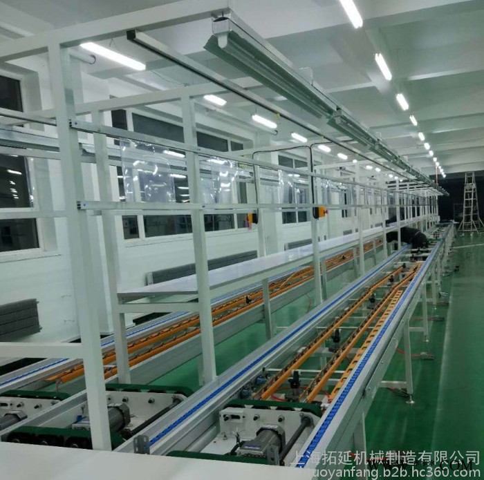 上海机械定制倍速链 差速倍速链输送机铝型材 链条机同步带生产线 上下层循环3倍速链输送线 电器组装流水线自动化设备包邮图4