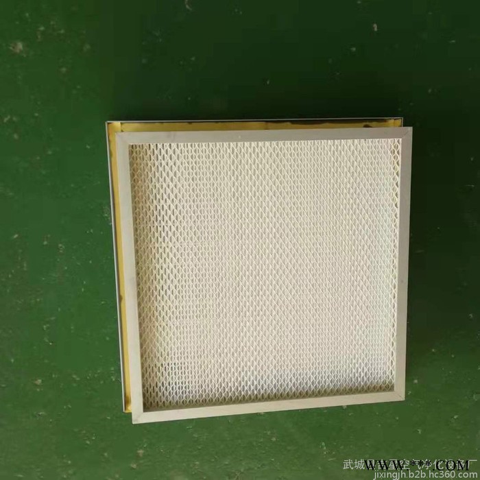 波纹型铝箔隔板高效过滤器铝型材阻力低、容尘量大FFU净化器图2