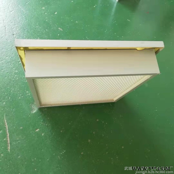 波纹型铝箔隔板高效过滤器铝型材阻力低、容尘量大FFU净化器图4