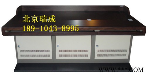 监控台 操作台带铝型材 可挂显示器监控操作台指挥中心公共安全图5